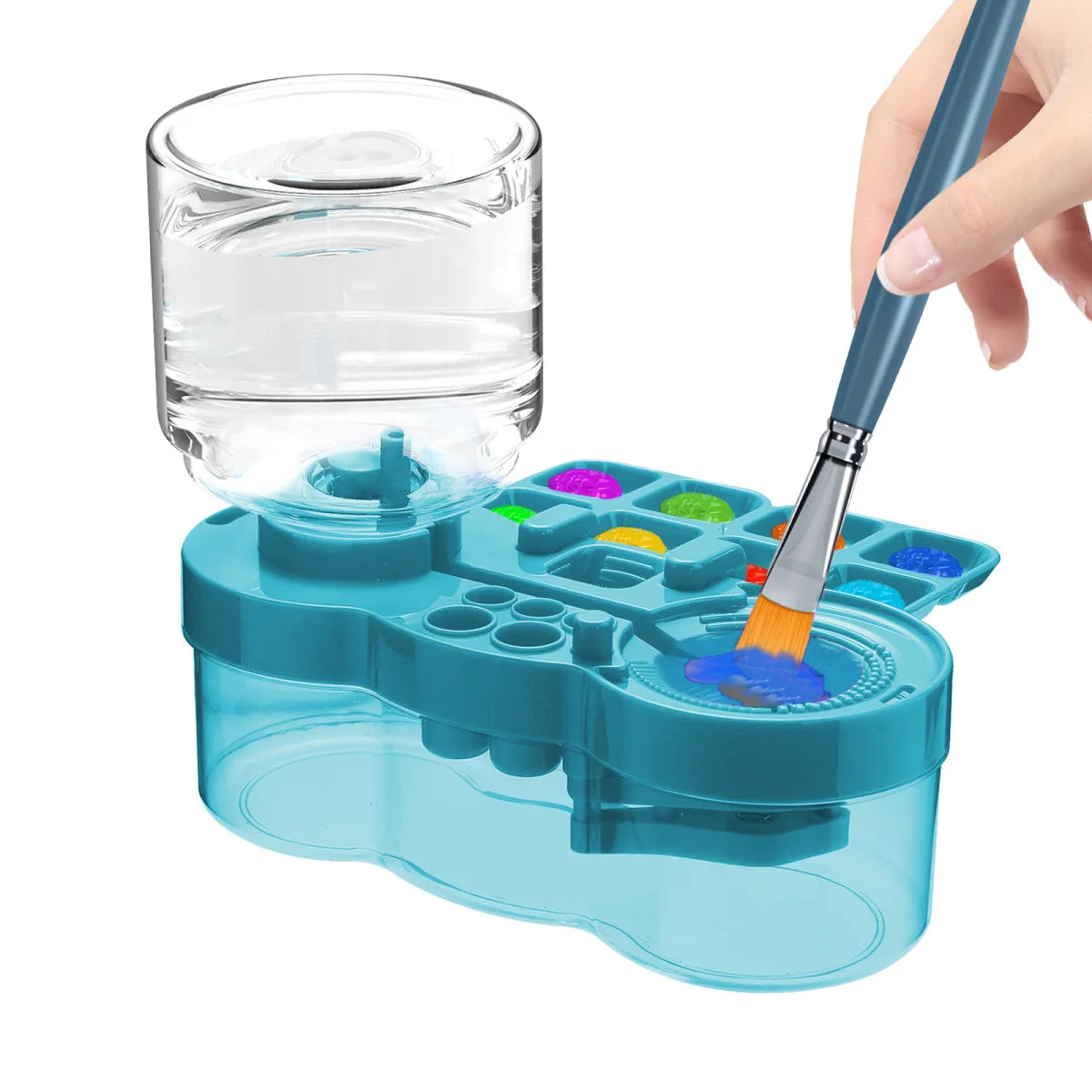 Draining Brush Cleaner