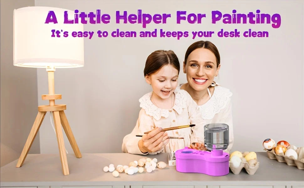 Draining Brush Cleaner