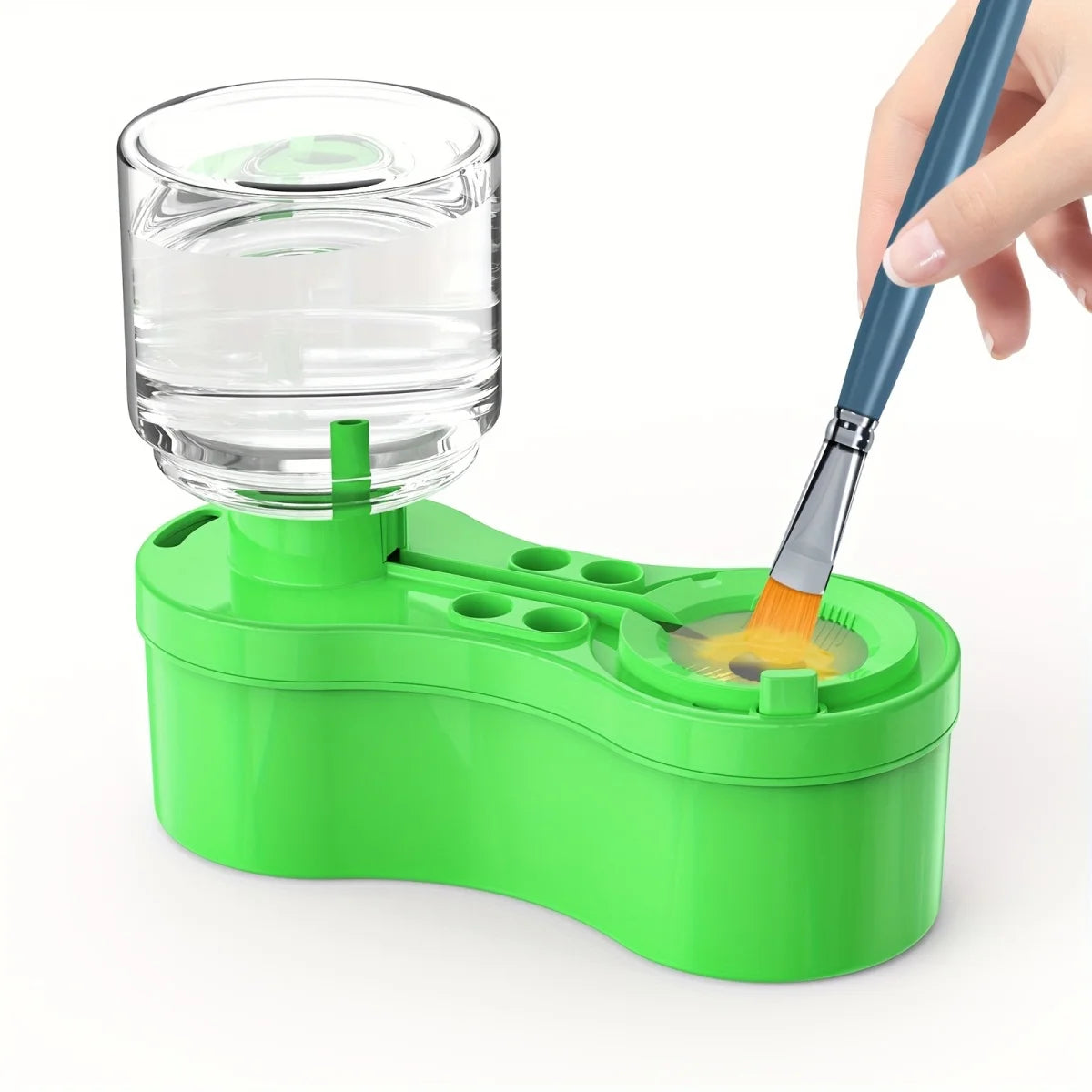 Draining Brush Cleaner